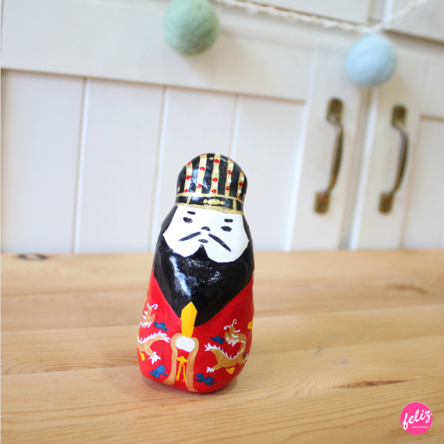 琉球の王様｜沖縄玩具｜琉球かふう人形(インテリア雑貨) - feliz