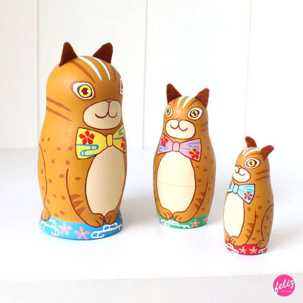 マトリョーシカ - 西表ヤマネコリョーシカ