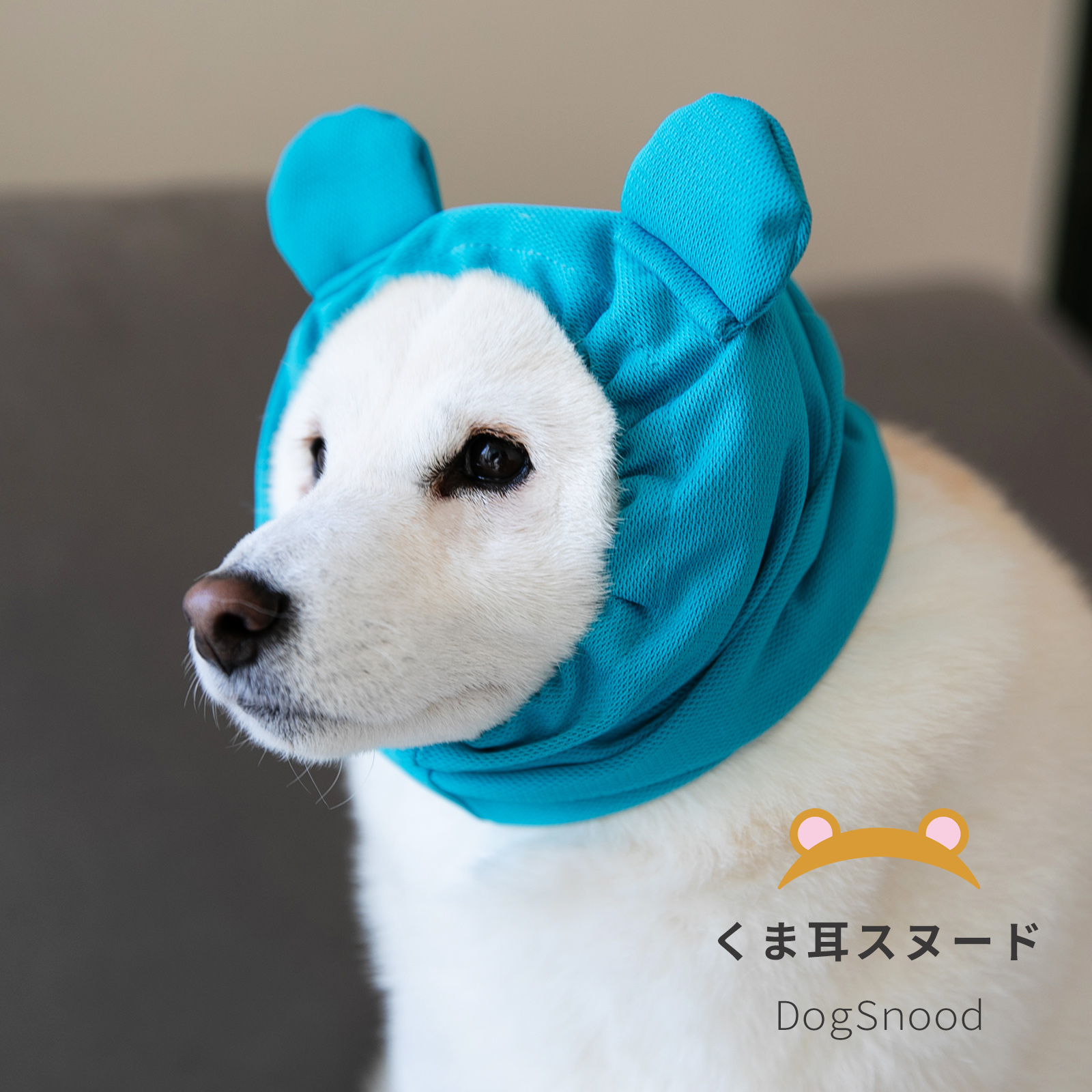 オールシーズン くま耳 スヌード
