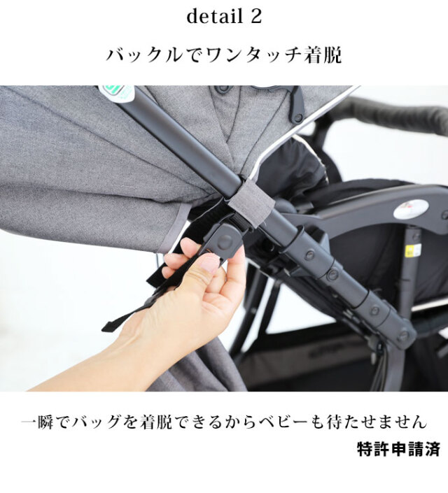 ベビーカー　レジカゴバッグ