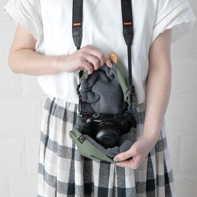 コンパクトカメラ ラップ コンパクト一眼レフを収納&持ち運び カメラ
