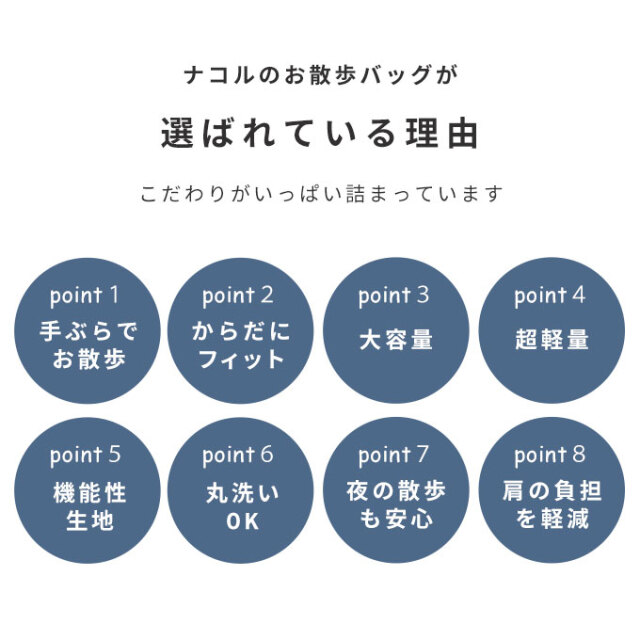 ショルダー お散歩バッグ