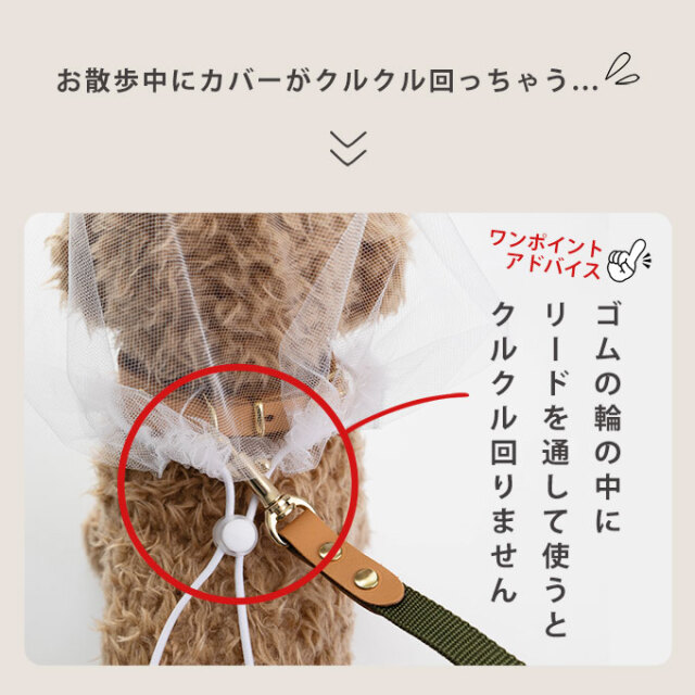 拾い食い防止カバー