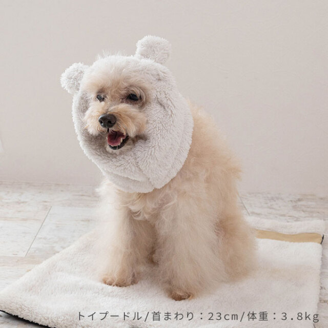 あったか くま耳 スヌード