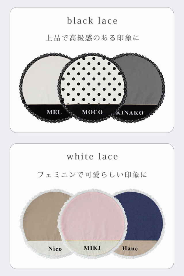 名入れ ラウンドカフェマット