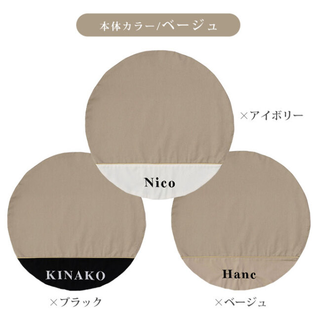 名入れ ラウンドカフェマット