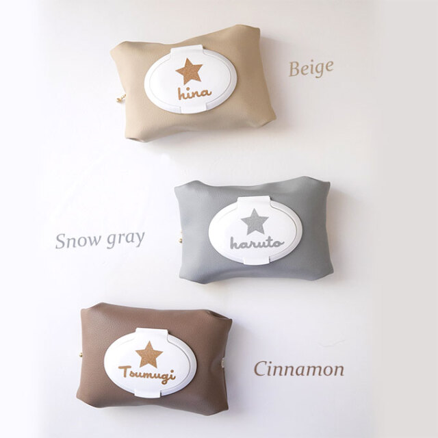 名入れ ウエットティッシュ ケース ポーチ おしりふきポーチ おしりふきケース お名前 無料名入れ ウェットティッシュポーチ おしりふき ふた 合皮 ベビー お出かけ ギフト かわいい おしゃれ プレゼント 贈り物 出産祝い ネコポス配送ok 日本製 Nopg