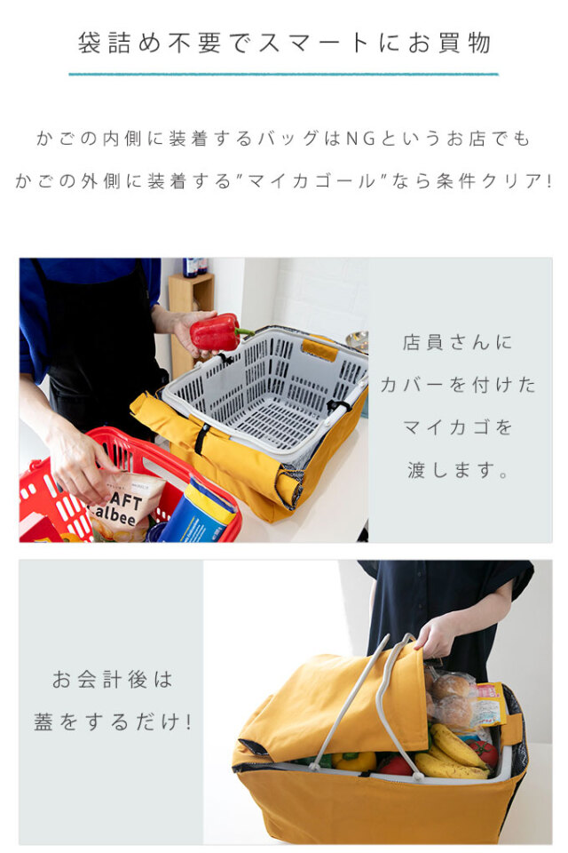 マイバスケットカバー 買い物かごカバー オーダーページ