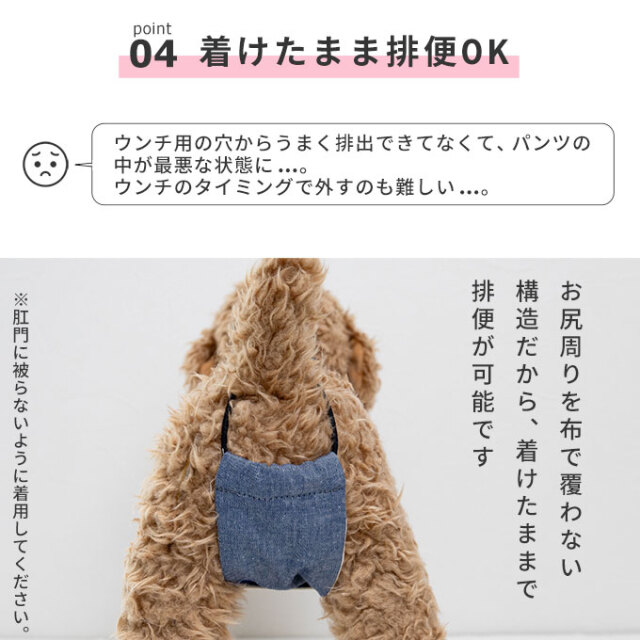 ペット サニタリーバンド