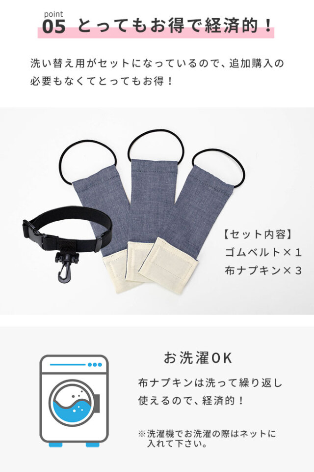 ペット サニタリーバンド