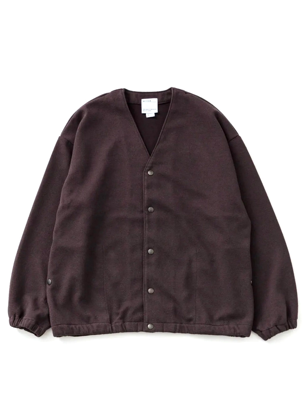 BETTER - BOUCLE CARDIGAN - Brown