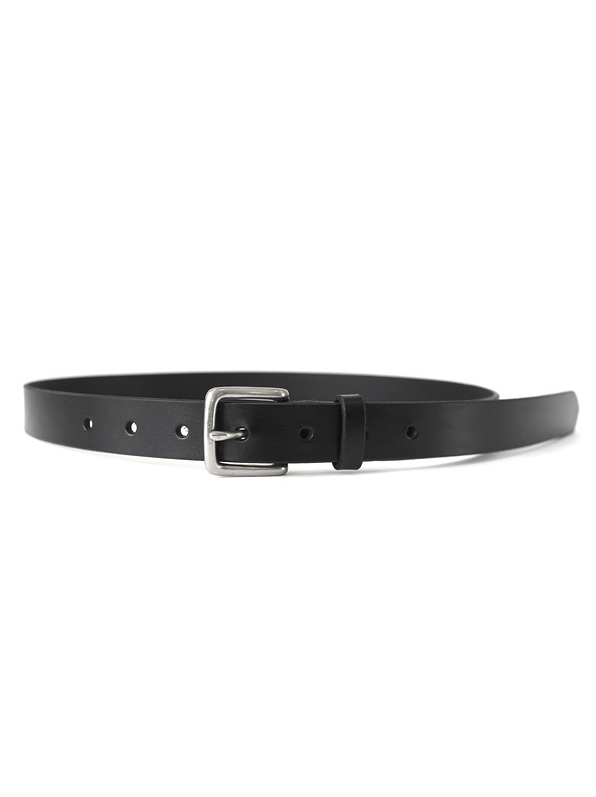 MASTER&Co. - Saddle Pull Up Leather Belt 25mm(exclusive) - Black