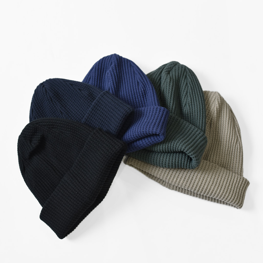 Jackman - Cotton Waffle Knit Cap