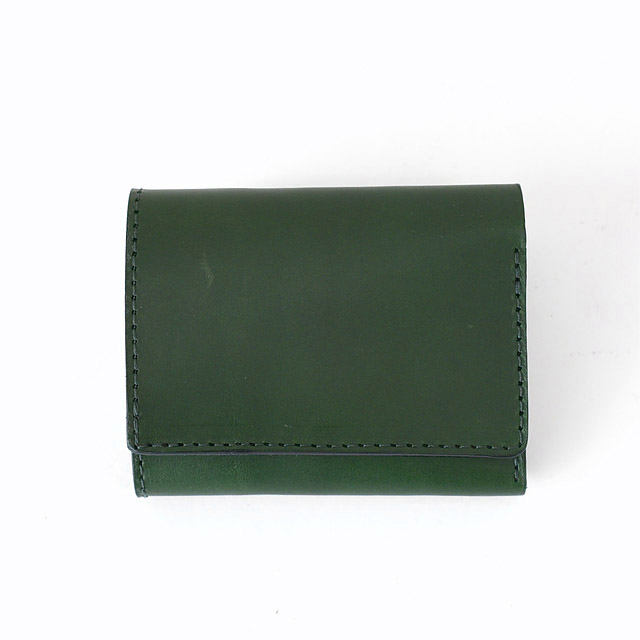 MASTER&Co. - Buttero Leather Mini Wallet  - Green