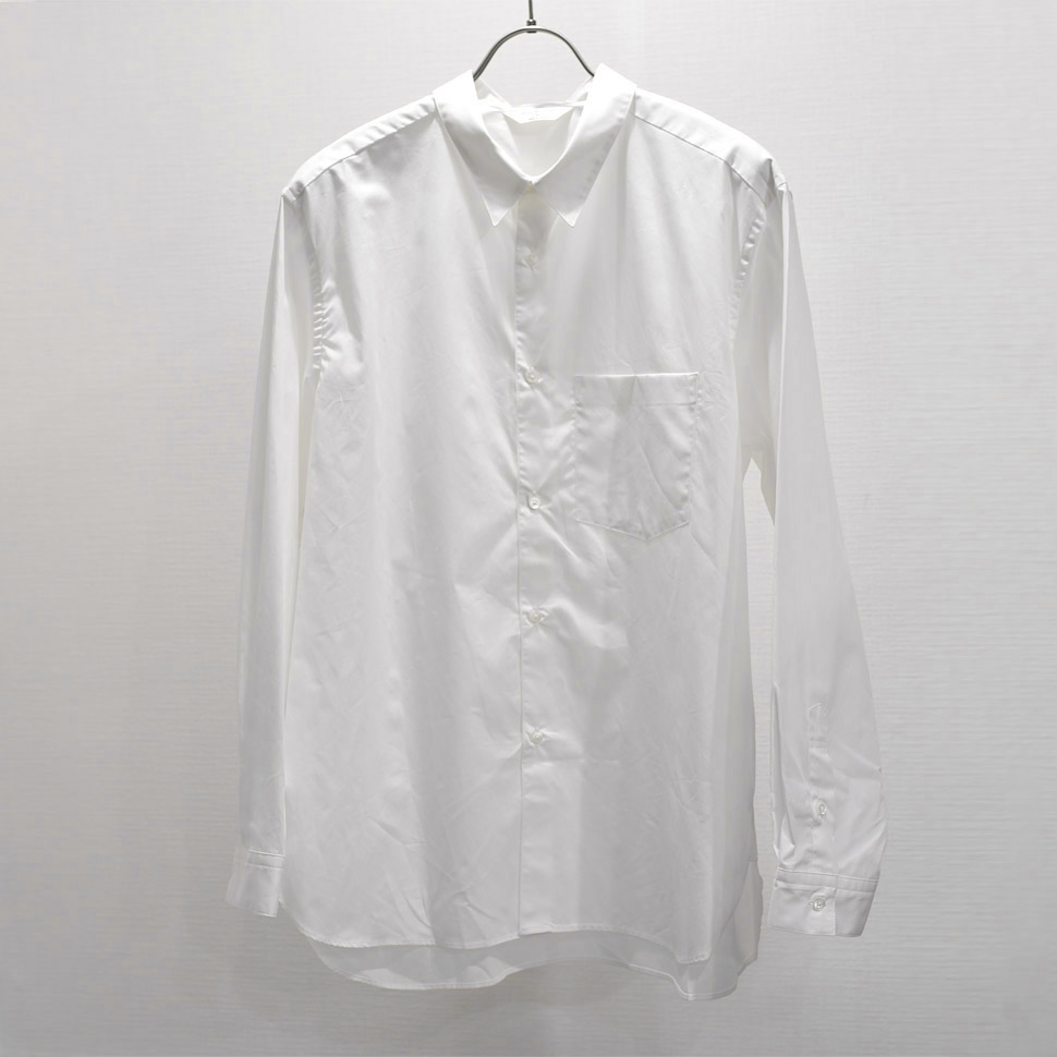 STILL BY HAND - Cotton Broad Regular Shirts - White