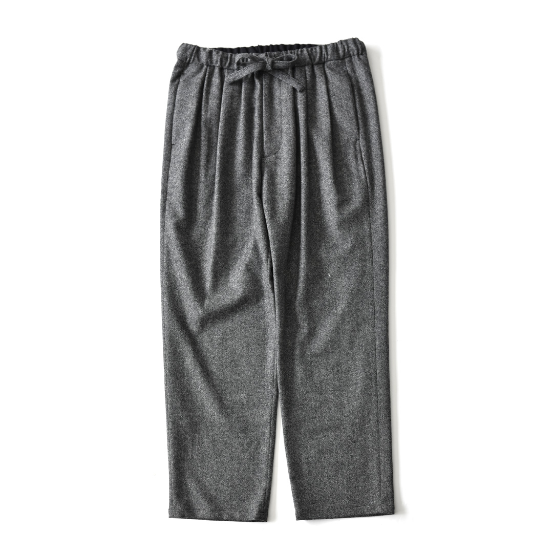 FANTASTICDAYS -  DRAWSTRING / Wool Tweed  - M.Gray