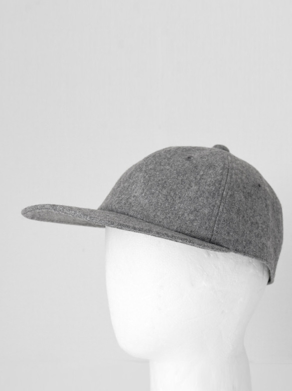 MASTER&Co. - Wool Flannel BB Cap - Gray