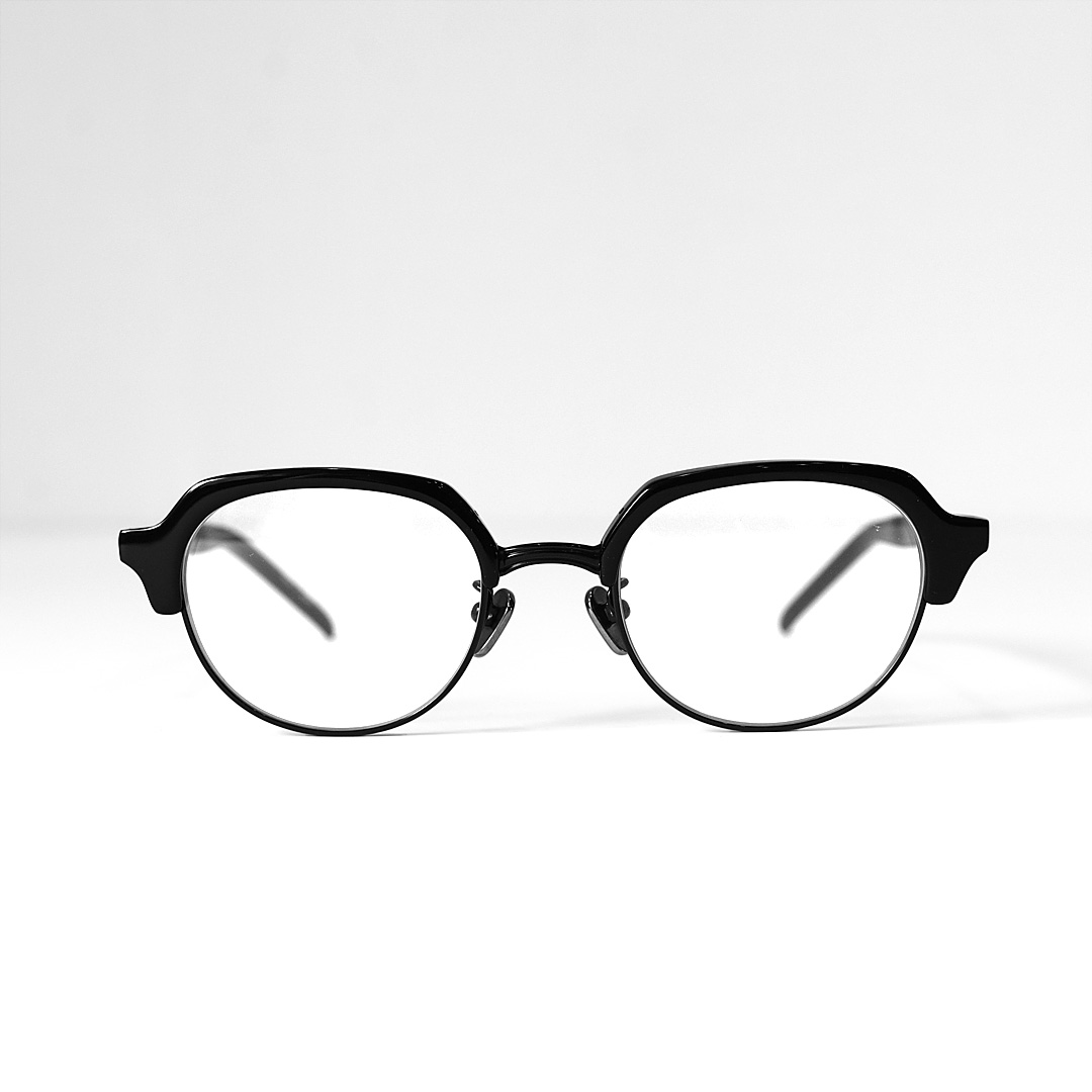 カーニーkearny　サーモントブローブロウ　セルロイド×チタン　初期型 kearny(カーニー)通販】サーモント ブロー sirmont brow(clear