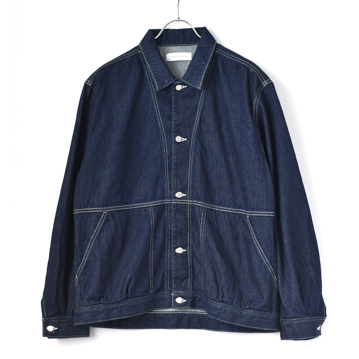 PERS PROJECTS - LIAM TRUCKER JACKET"ONE WASH" - Indigo