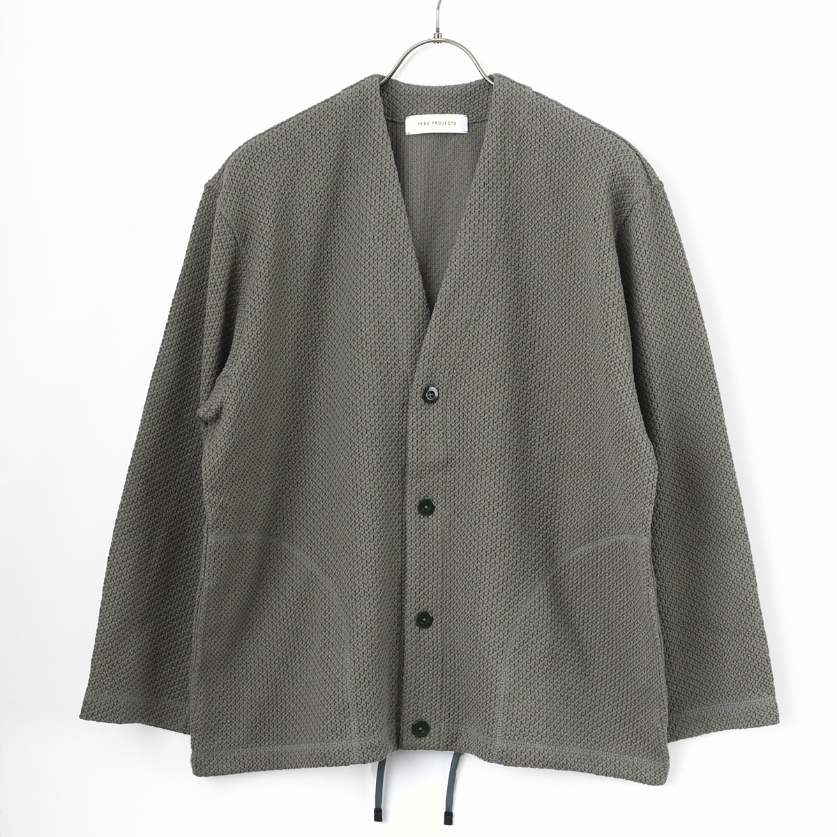 PERS PROJECTS - ARON CARDE / Knit Cardigan - Olive