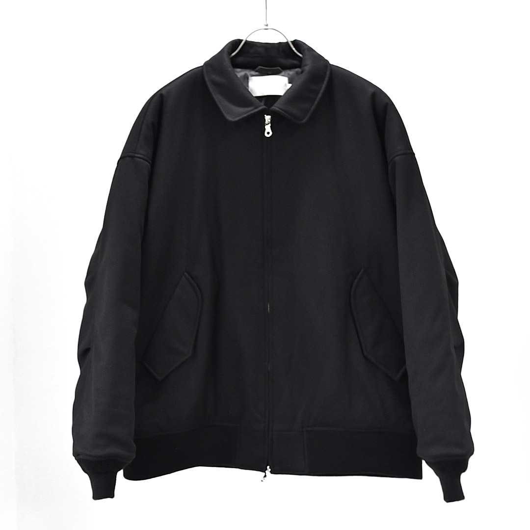 CURLY - KNIT CWU BLOUSON - Black