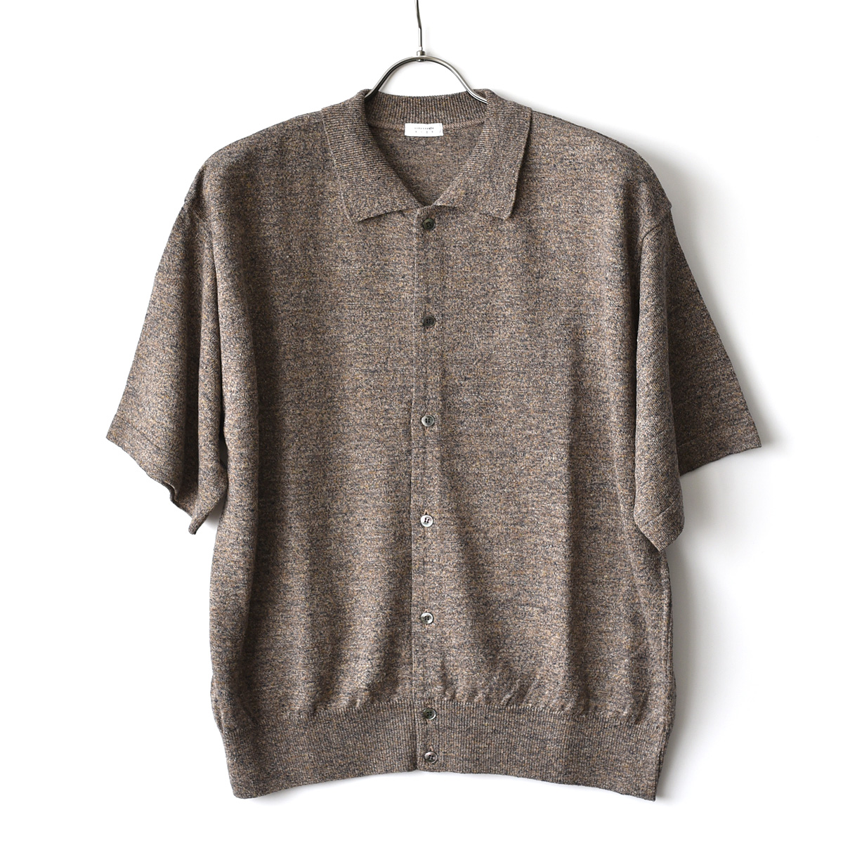 トップス crepuscule Linen Short Sleeve Shirt BEAMS T（ビームスT）crepuscule / Linen Short Sleeve Shirt