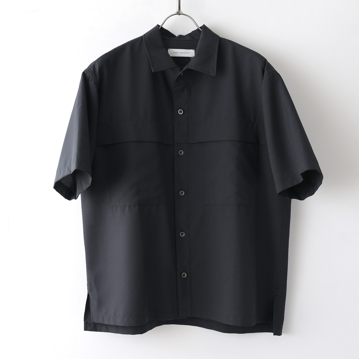 PERS PROJECTS - FRITZ S/S SHIRTS - BLACK