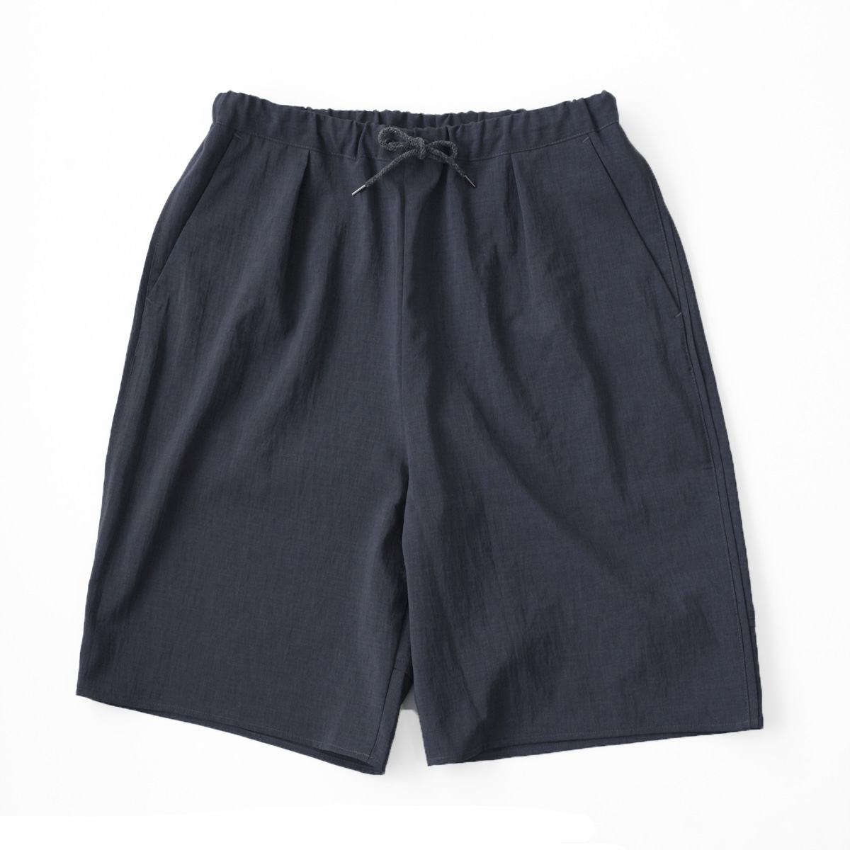 LAMOND - Shari Wide Shorts - Chambray Black
