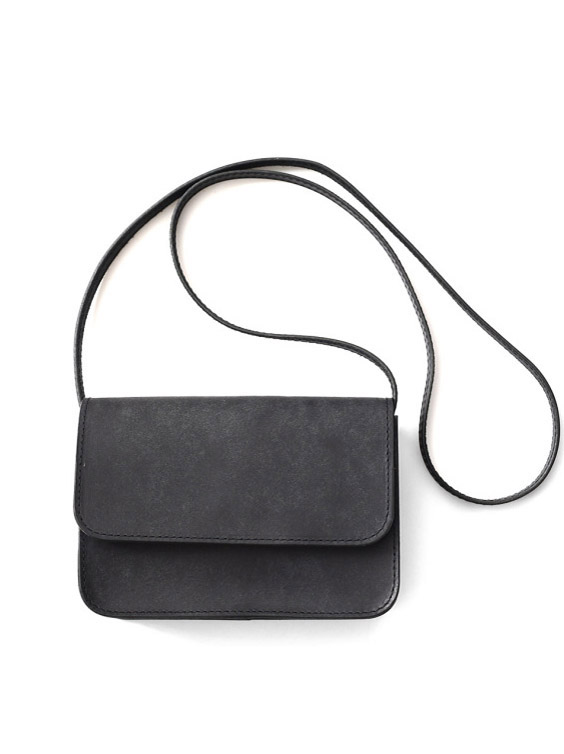 MASTER&Co. - Pueblo Leather Small Shoulder Bag (exclusive)  - Black
