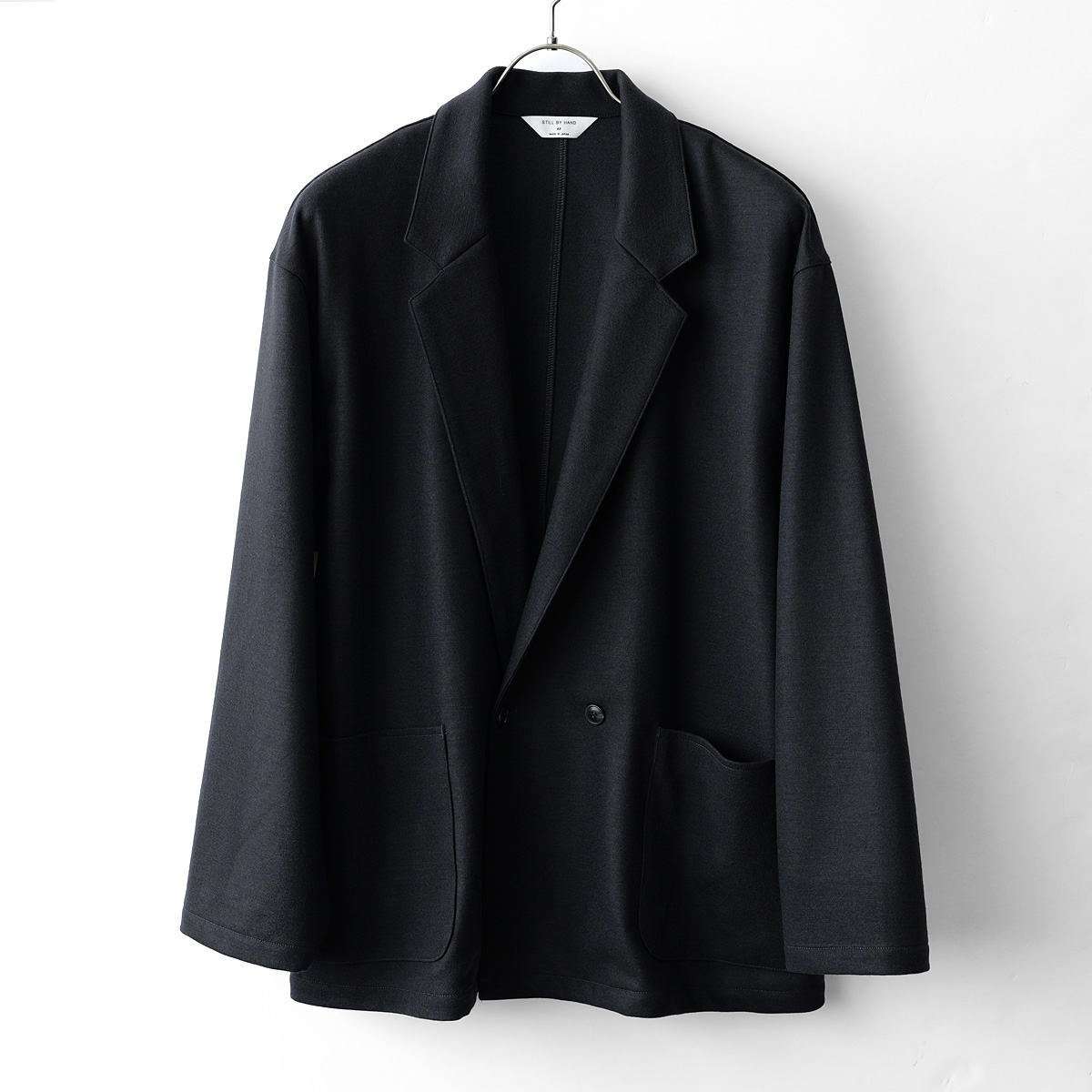 新品STILLBYHAND WoolJerseyJacket CS03253 STILL BY HAND （スティルバイハンド）CS03253 Wool Jersey Jacket