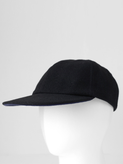 efni - New Standard Cap  / Wool Melton - Black