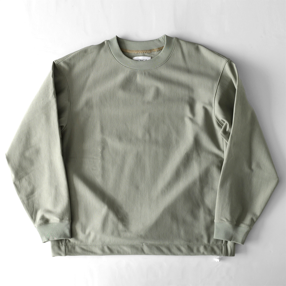 YONCA - Warm Tech Pullover - Pale Green