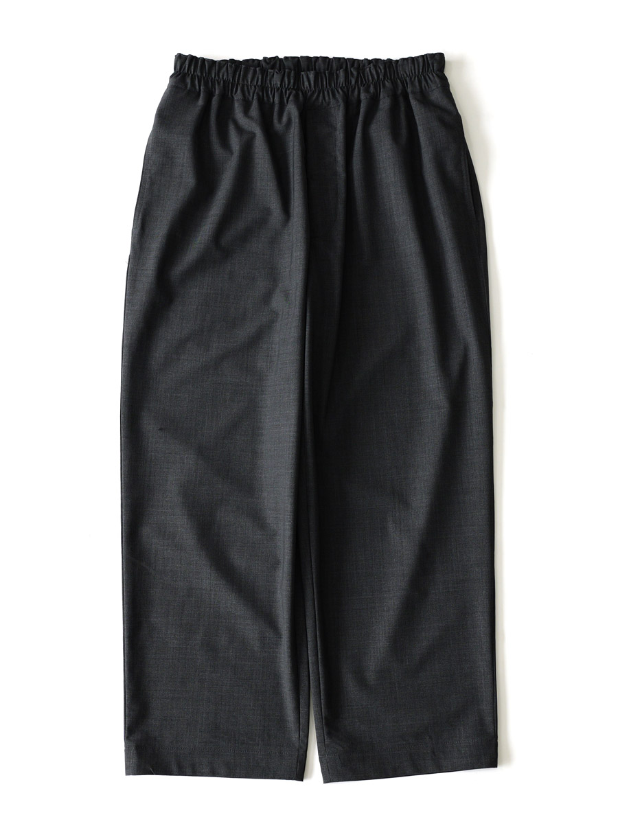 EEL Products - COOK PANTS / Summer Wool - M.Gray