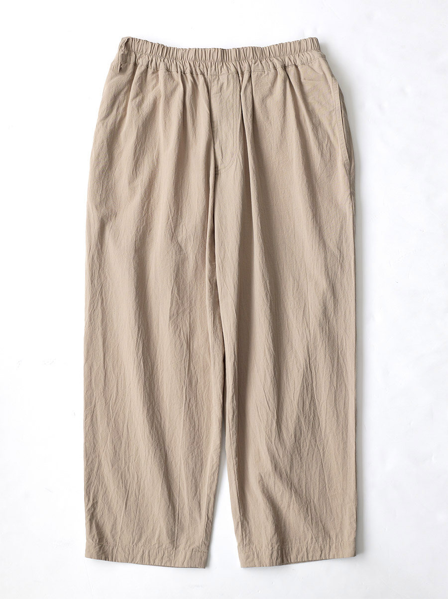 EEL Products - COOK PANTS / Cotton/Linen - Beige