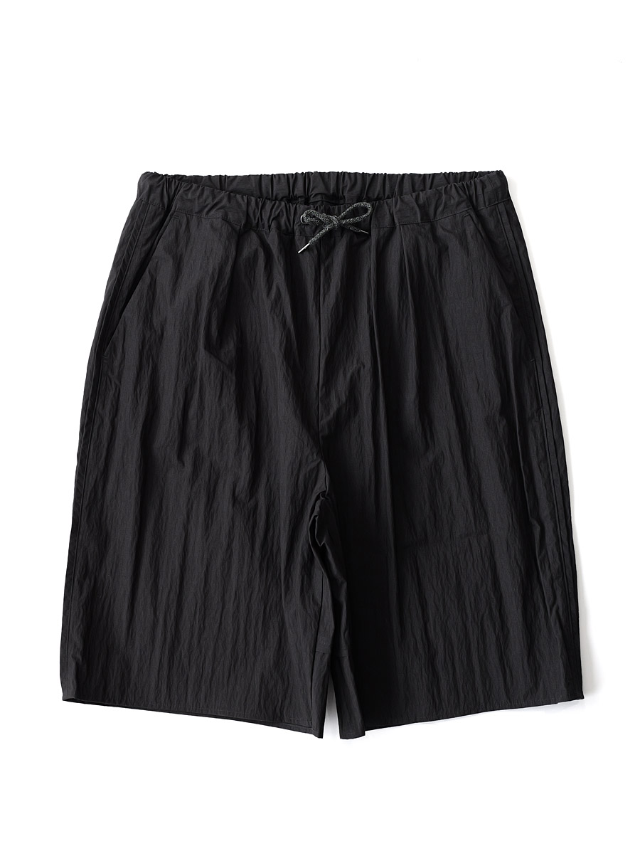 LAMOND - Cotton/Nylon Poplin Shorts - Black
