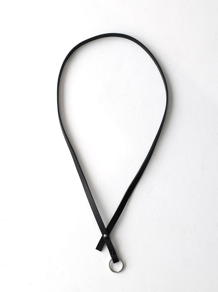 STILL BY HAND - Leather Glasses Holder - Black