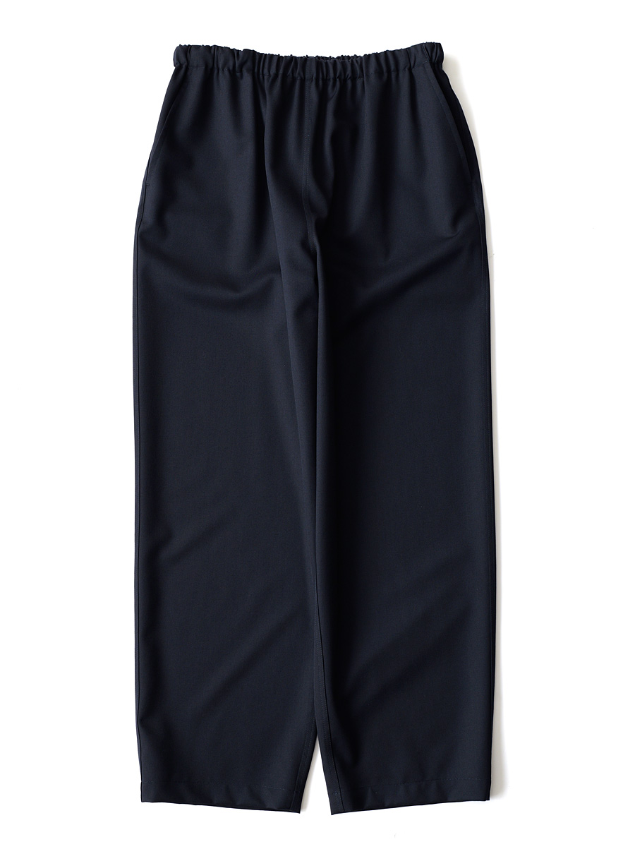 holk - Kang Fu Pants / wool gabardine - Navy