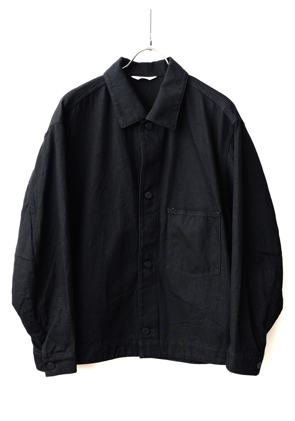 STILL BY HAND -  12oz Denim Jacket - Black