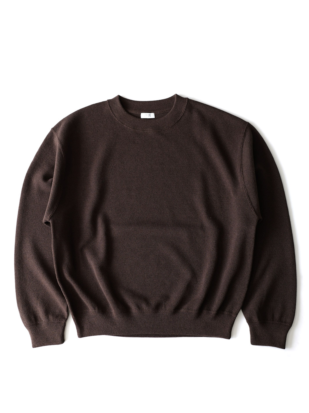 crepuscule -  Co/Wo Moss Stitch P/O - Brown