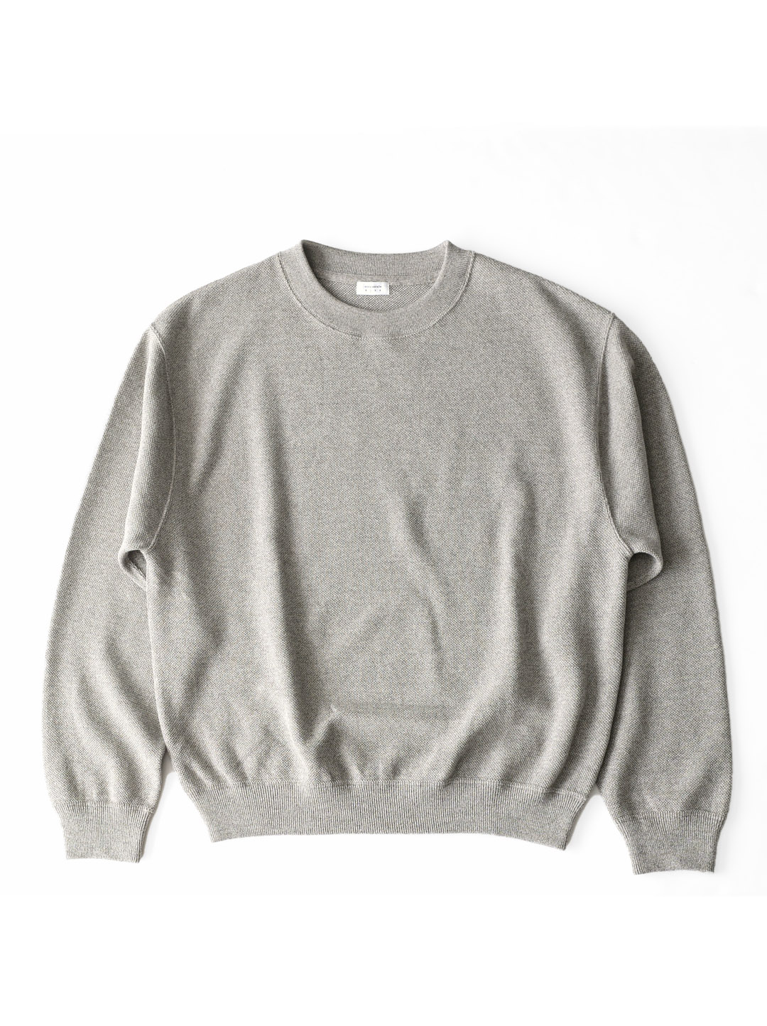 crepuscule -  Co/Wo Moss Stitch P/O - L.Gray