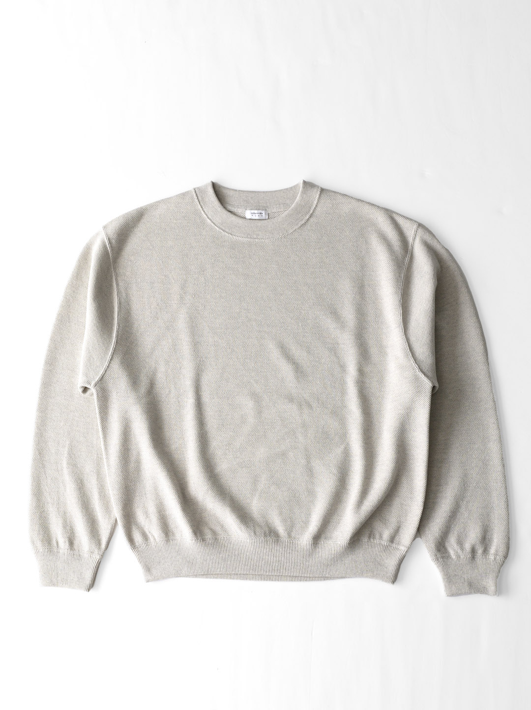 crepuscule -  Co/Wo Moss Stitch P/O - Oatmeal