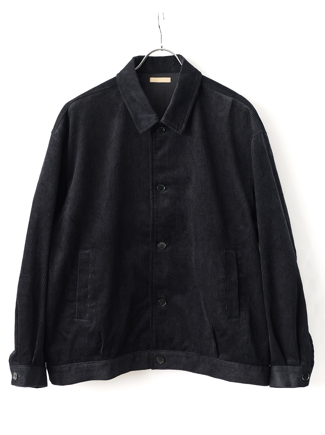 LAMOND - Corduroy Short Blouson - Black