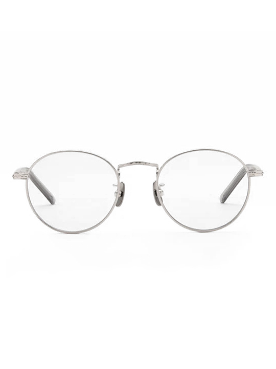 NOCHINO OPTICAL - KYOKUSUI - #1 PLUTINUM SILVER (Lens Clear to D.Gray)