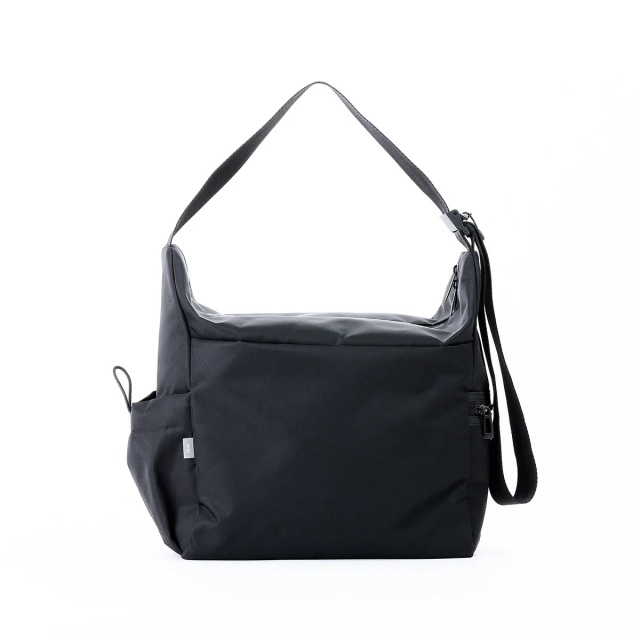 NESK -  SHOULDER BAG / NYLON TWILL - Black