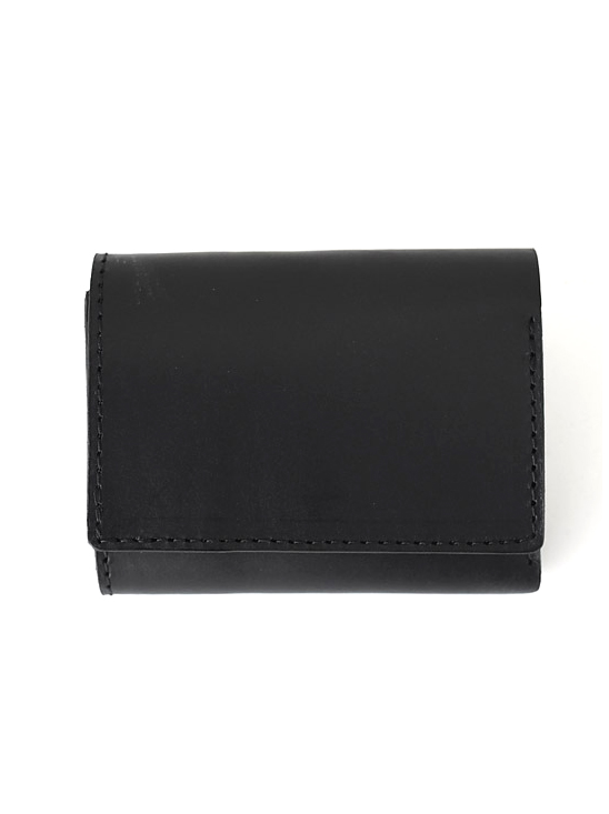 MASTER&Co. - Buttero Leather Mini Wallet  - Black