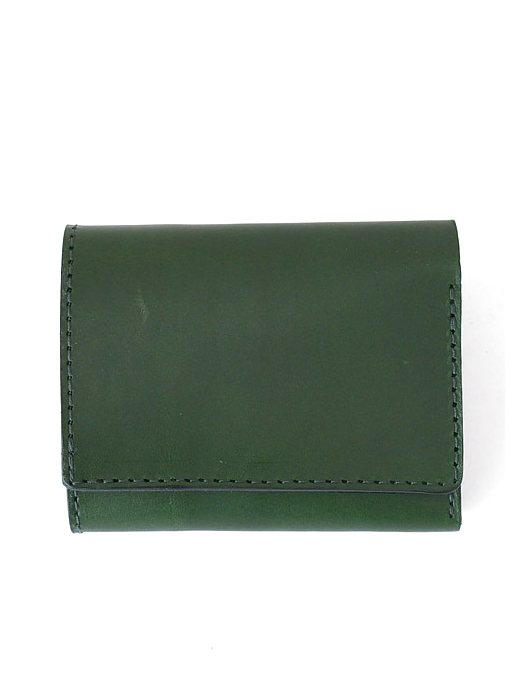 MASTER&Co. - Buttero Leather Mini Wallet  - Green