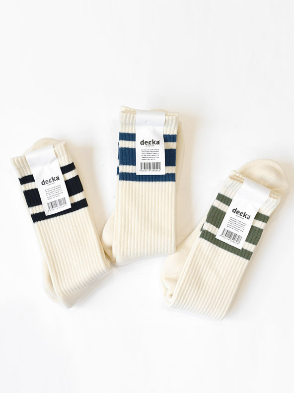 decka - 80's Skater Socks 2nd Collection (Regular Length)