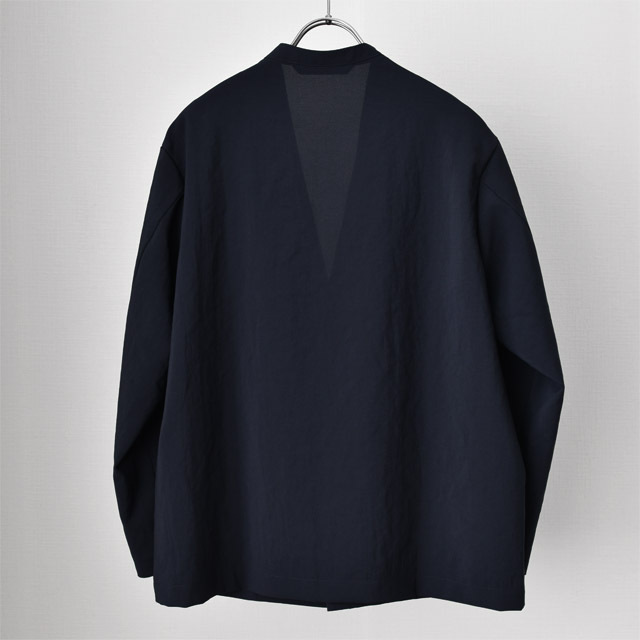 LAMOND ラモンド LM-O-113 No Collar Shari Jacket ノーカラー