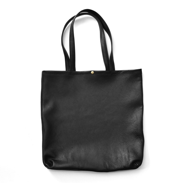 efni - Goat Leather Tote Bag - Black