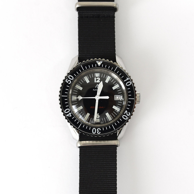 NAVAL WATCH - Automatic ROYAL Military Diver TYPE - SV/BK